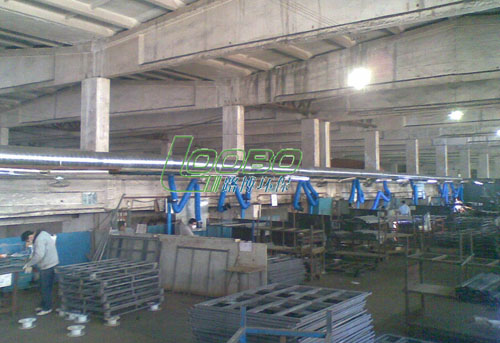 奉化永誠金屬制品有限公司使用我公司焊接煙塵凈化系統