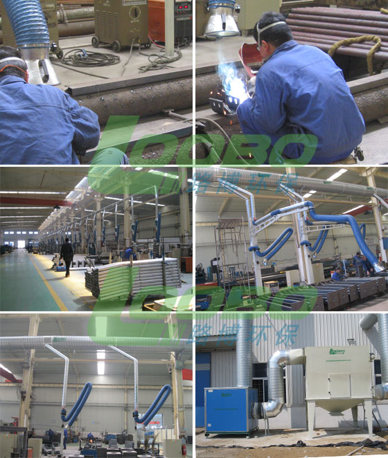 泰開集團焊接煙塵凈化系統竣工