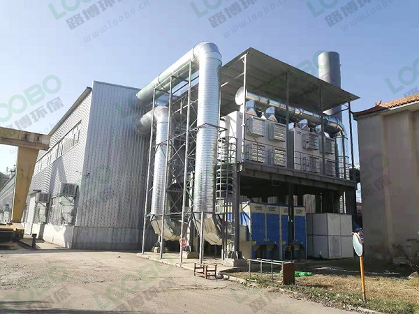 車間整體通風系統竣工-山西潞安機械