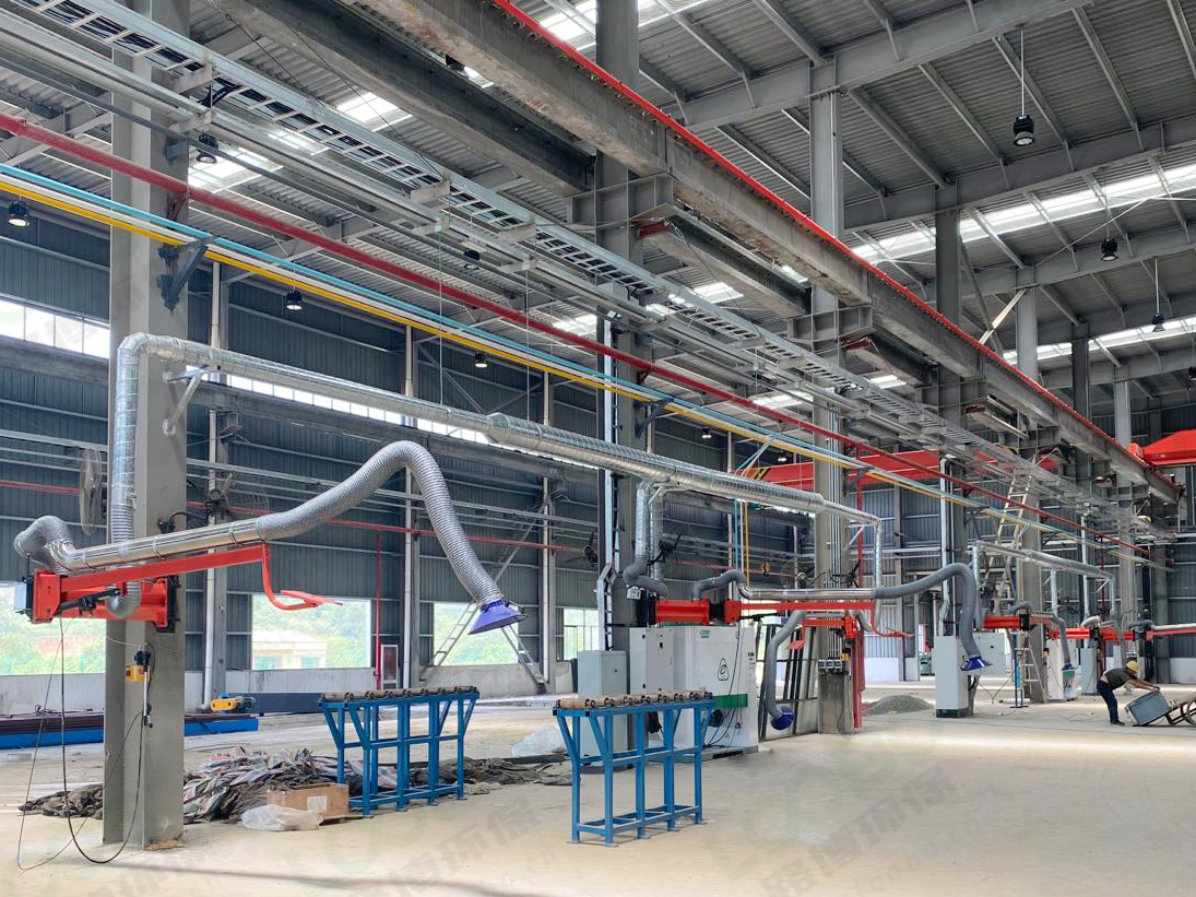 中央煙塵凈化系統在機械行業的應用 中央煙塵凈化系統在機械行業的應用