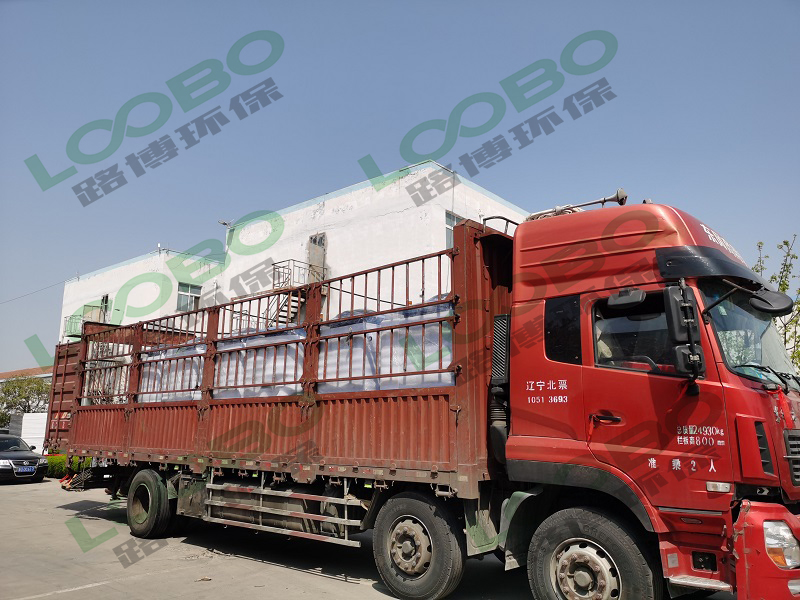 一批可移動廢氣一體機發往天津