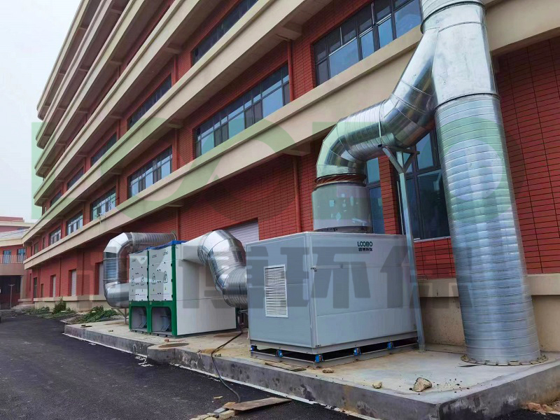 河北某職業學院---實訓室焊接排煙系統除塵項目