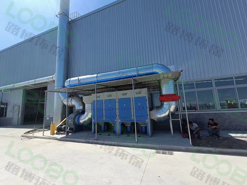  河北某機械企業多工位煙塵凈化系統竣工
