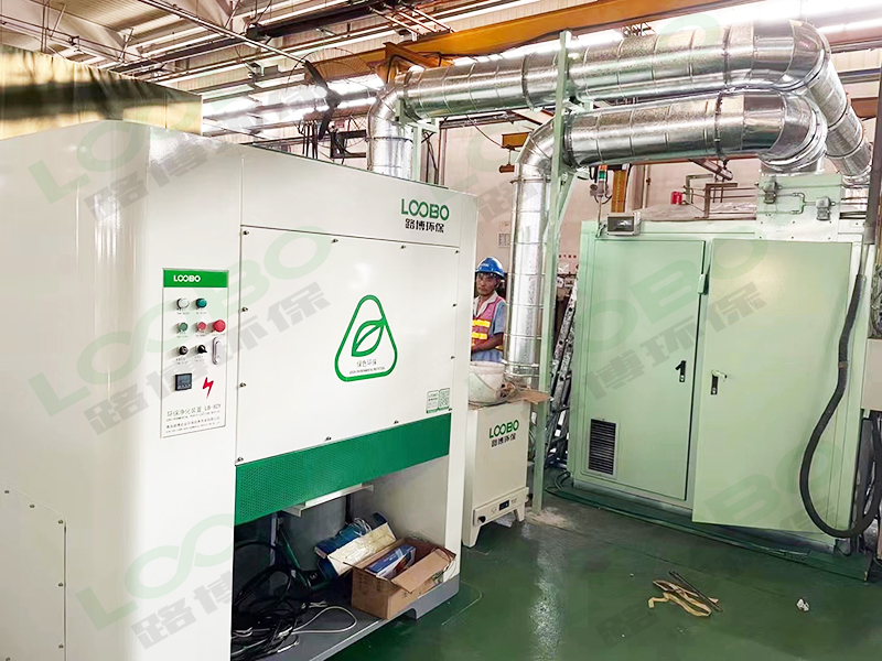 某機械制造廠自動焊房除塵系統案例解析