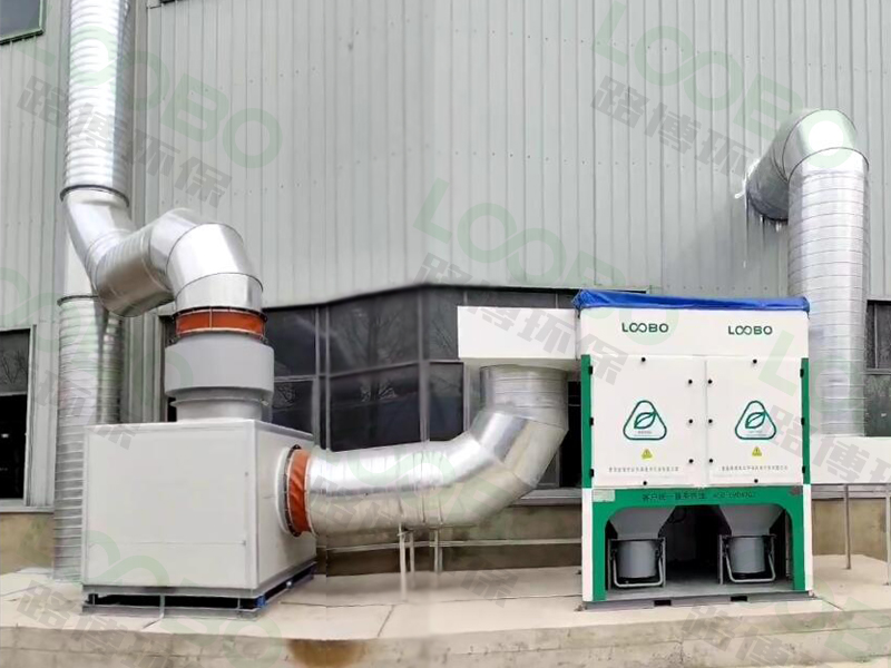 河南某設備制造公司—焊接除塵系統項目竣工驗收