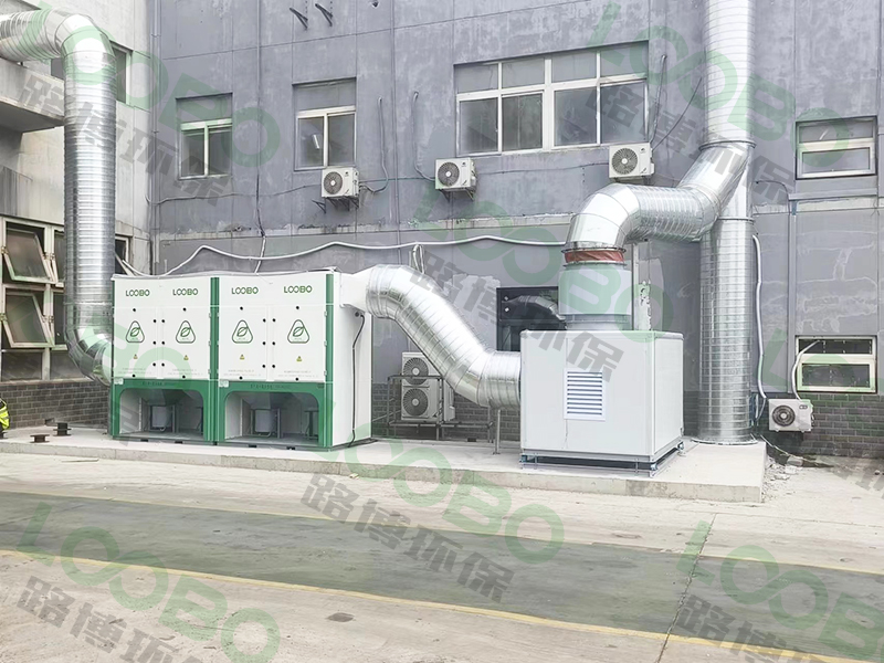 中車某車輛公司-培訓室焊接煙塵凈化系統項目竣工