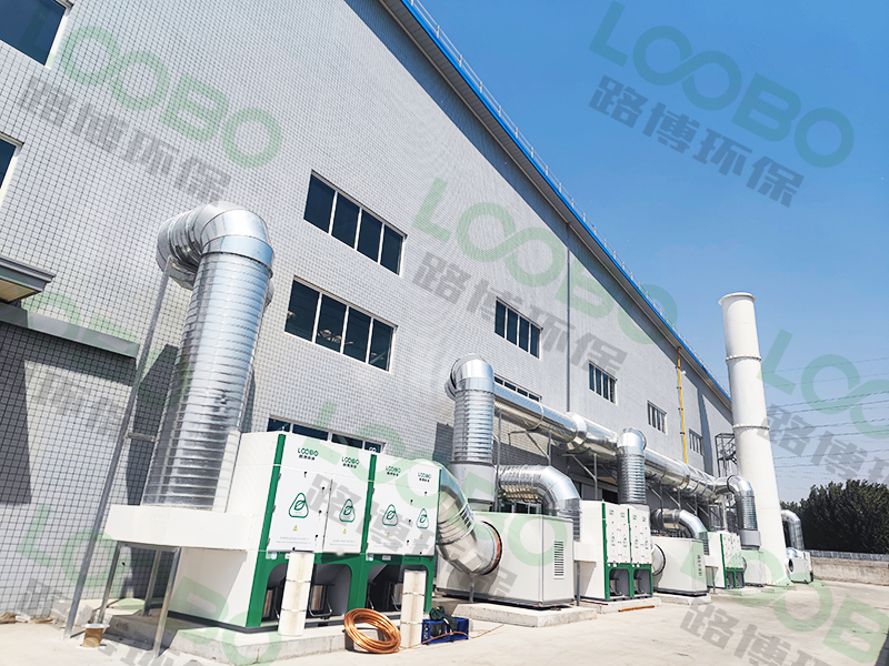 焊接除塵系統竣工-某智能裝備有限公司